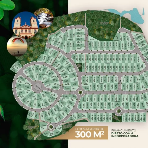 mapa do empreendimento - villas de maria